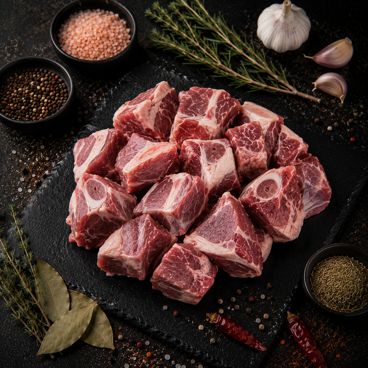 Lamb/Goat Stew With Bone