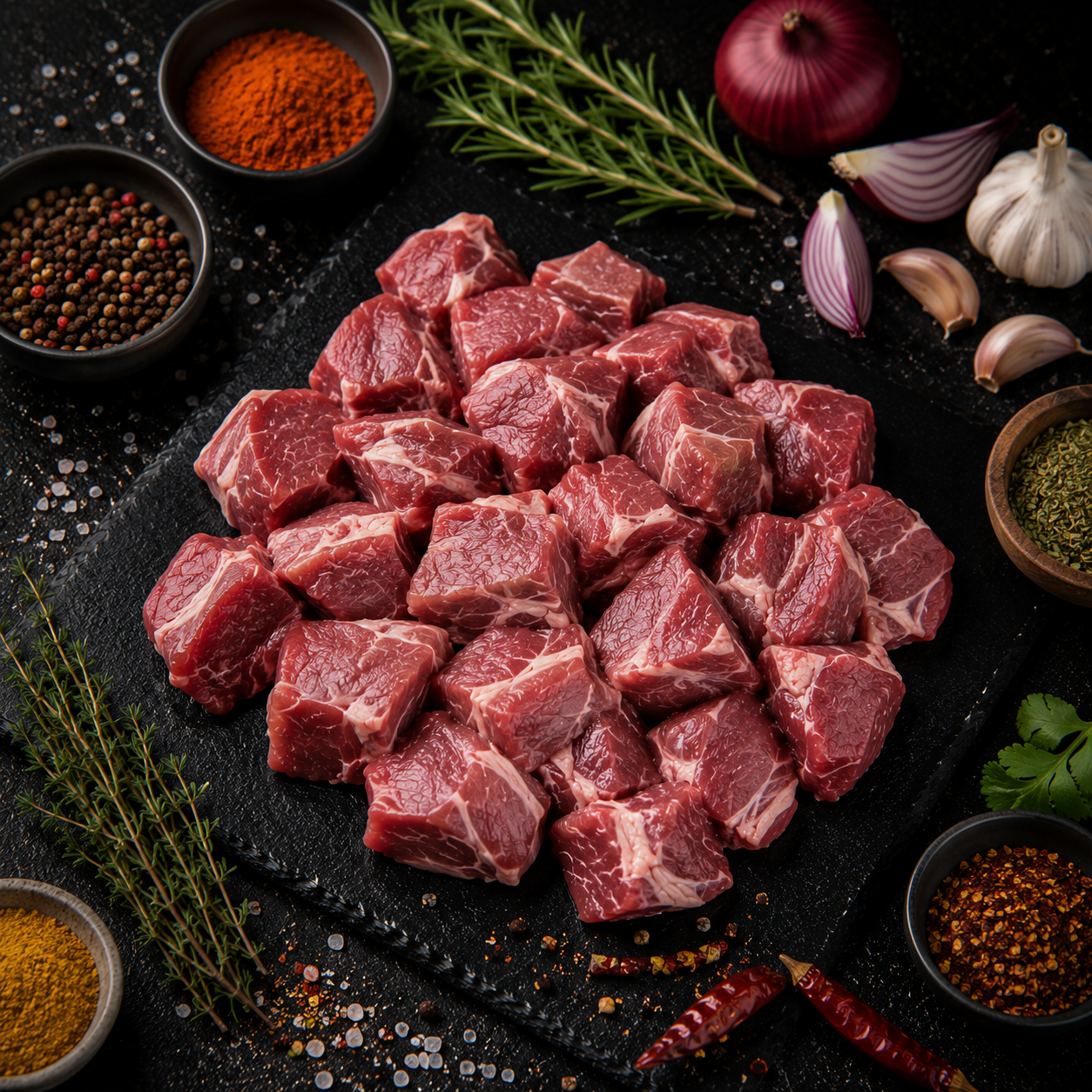 Lamb/Goat Stew Boneless
